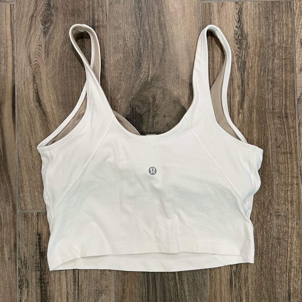 lululemon Align™ Tank Top, Size 8, White, Excellent Condition